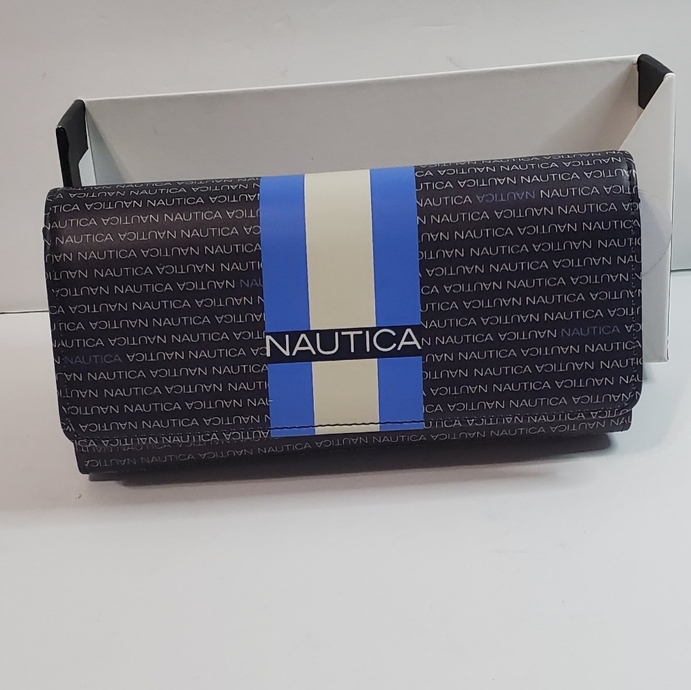 Nautica Blue Signature Wallet